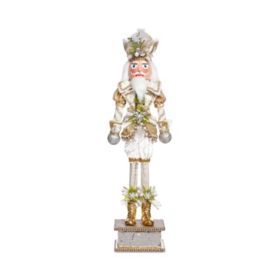 White Christmas Small Nutcracker