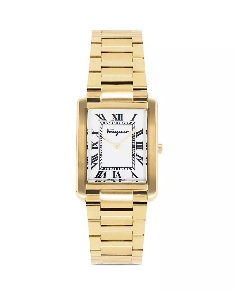 Ferragamo Portrait Bracelet Watch, 31mm x41mm