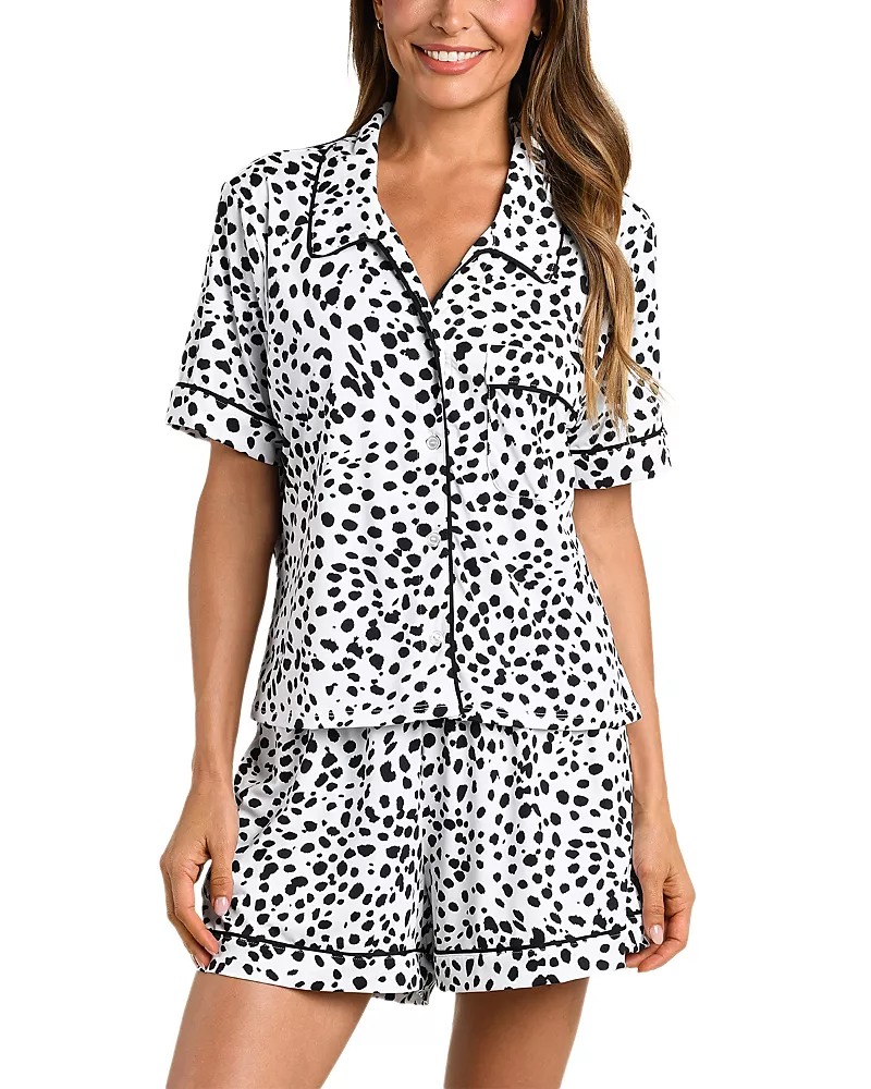 La Blanca Dot & Dune Short Pajama Set