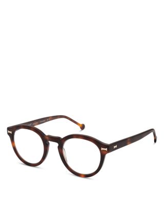 Preston Round Blue Light Glasses, 50mm