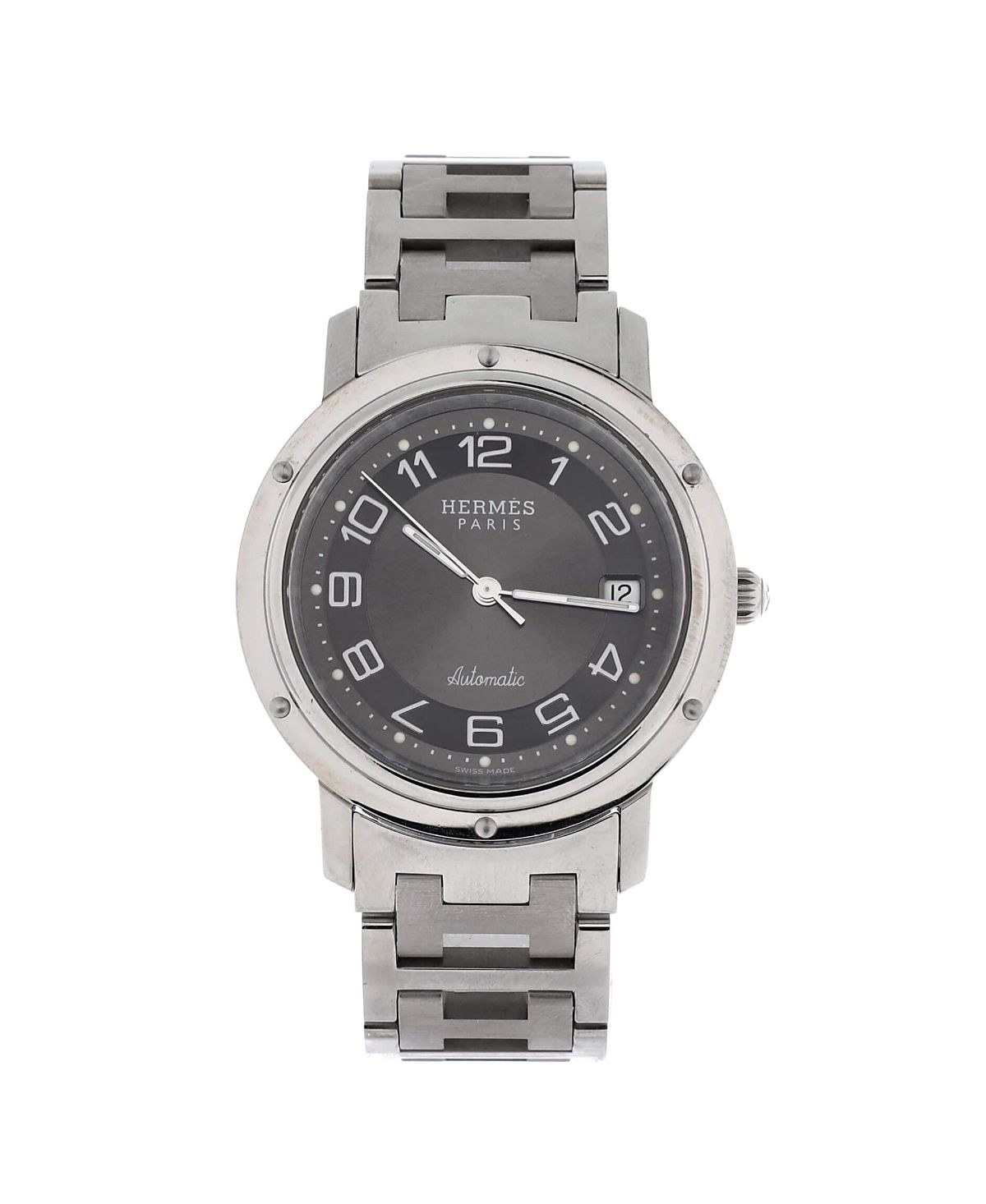 Pre-Owned HERMES Clipper Automatic Watch