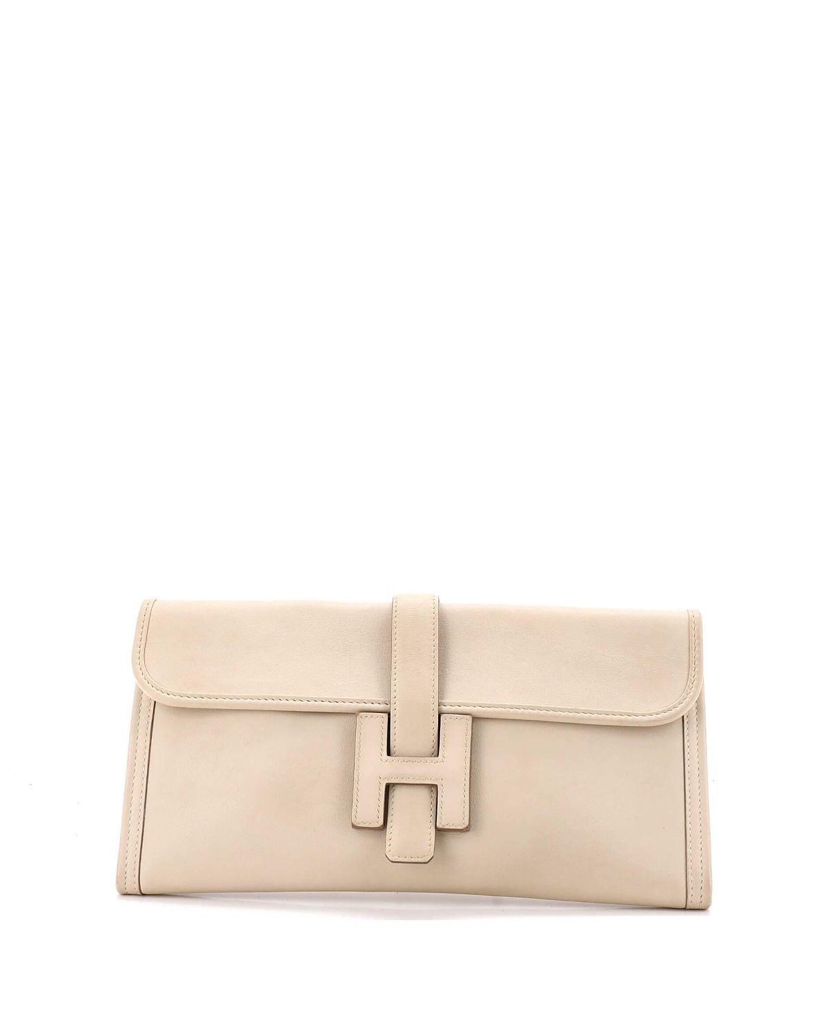 Pre-Owned HERMES 29 Jige Elan Clutch Swift