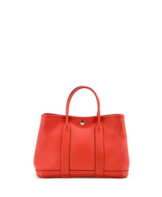 30 Garden Party Tote Leather