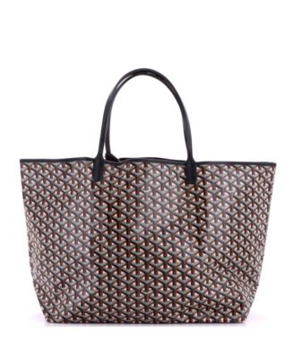 GM Saint Louis Tote Claire Voie Coated Canvas