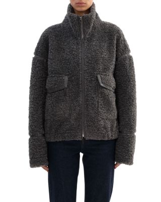 Brenna Sherpa Funnel Neck Jacket