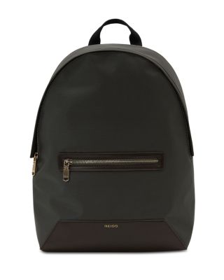 Allen Woven Leather Trim Backpack