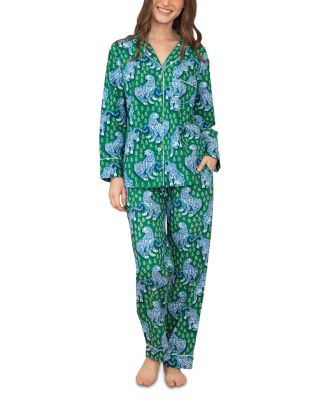 Tiger Queen Long Pajama Set