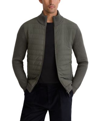 Townsend Long Sleeved Zip Through Funnel Quilted Jacket