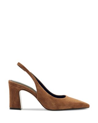 Women's Lorena Suede Slingback Pumps