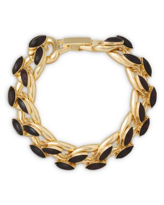Roxanne Assoulin The Studded Wood Link Bracelet