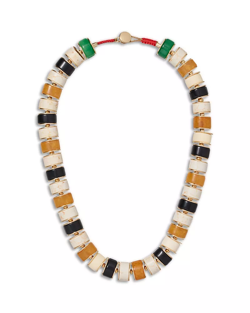 Roxanne Assoulin The Stone Slice Collar Necklace, 16