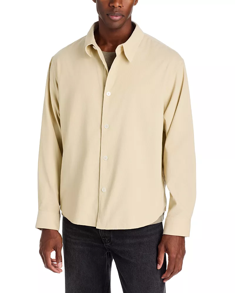 Frame Micro Cord Cotton Shirt