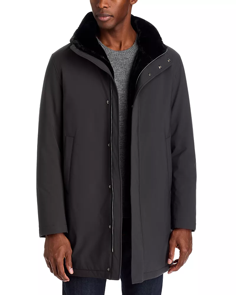Herno Faux Fur Lined Parka