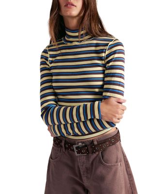 We The Free Good Good Turtle Stripe Tee