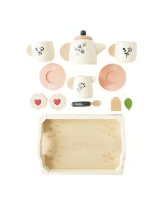 Wooden Tea Set & Tray - 3+ Years