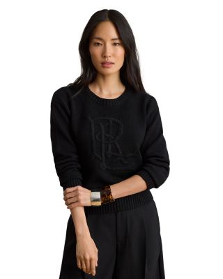Combed Cotton Embroidered Logo Sweater