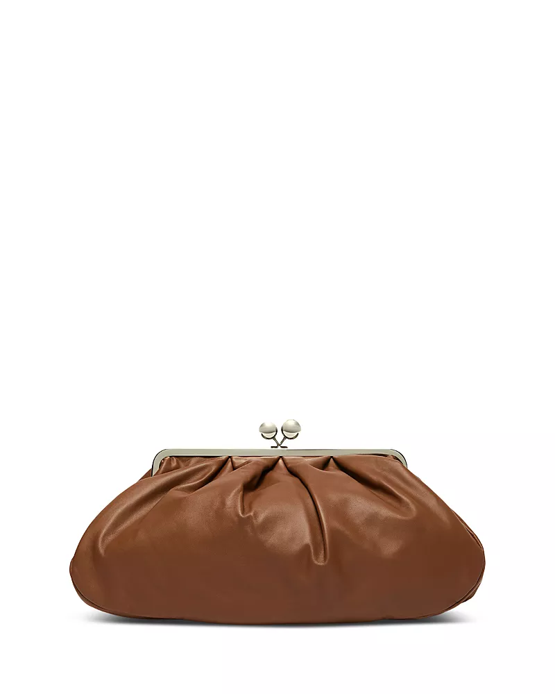 Weekend Max Mara Large Pasticcino Deconstructed Leather Bag