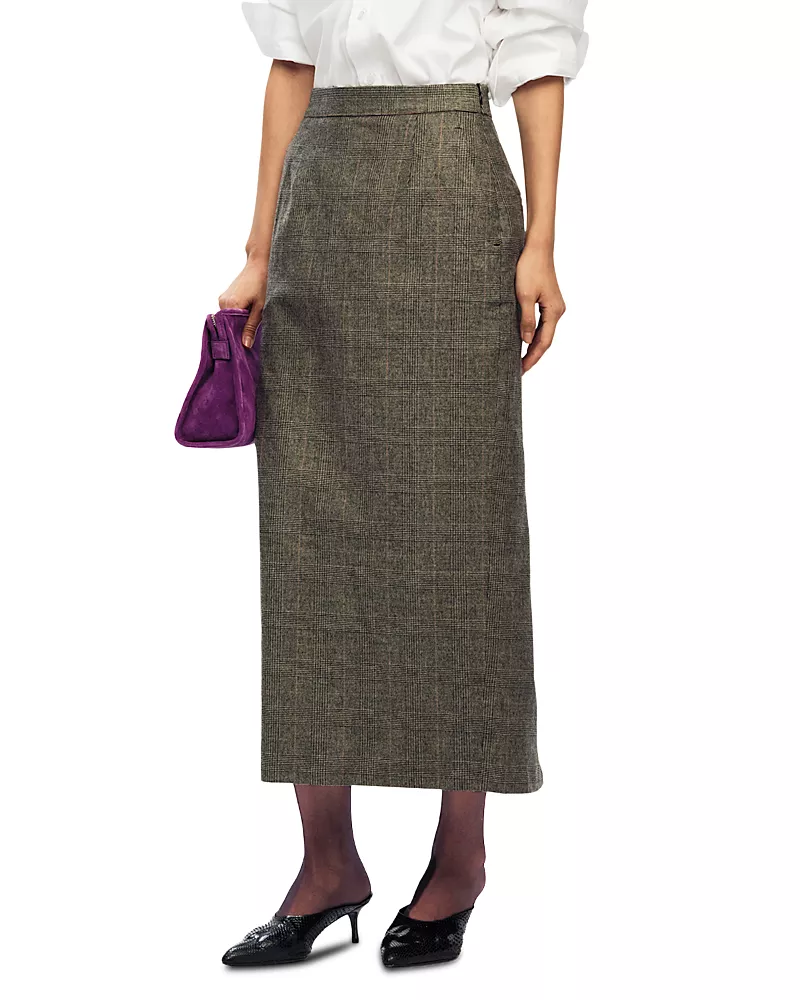 Willy Chavarria Tubo Maxi Skirt