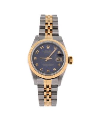 Oyster Perpetual Datejust Automatic Watch in Stainless Steel and Gold 26mm
