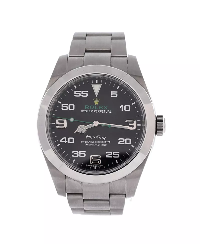 Pre-Owned Rolex Oyster Perpetual Air King Automatic Watch in Stainless Steel 40mm