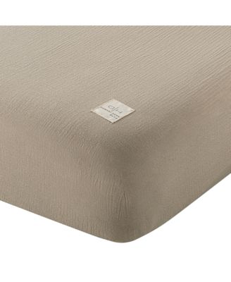  Gauze Bebe Crib Sheet Fitted, Portable