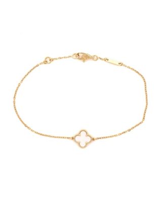  Sweet Alhambra Bracelet 18K Gold and Mother of Pearl