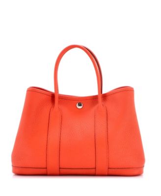 30 Garden Party Tote Leather