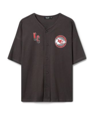  Unisex NFL Kansas City Chiefs Baseball Jersey