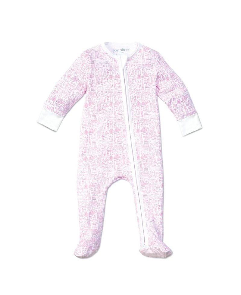 Joy Street Girls' Dallas-Fort Worth Zip Baby Onesie - Baby