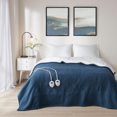 Serta Fleece to Sherpa Heated Blanket Collection