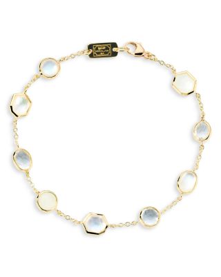 18K Yellow Gold Flirt Rock Candy Confetti Multi Gemstone Bracelet