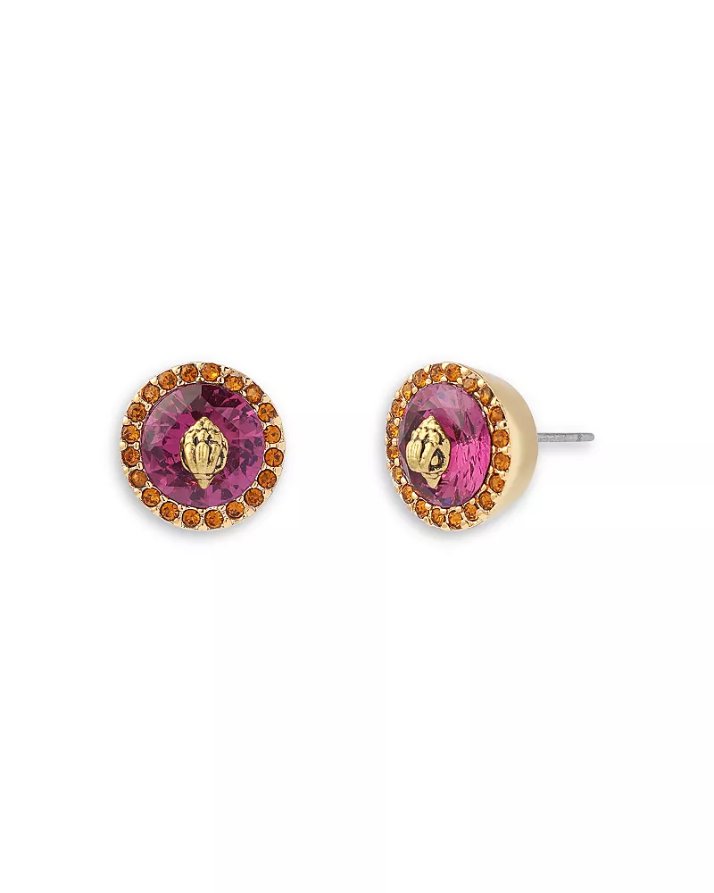 Kurt Geiger London Signature Eagle Stone Stud Earrings