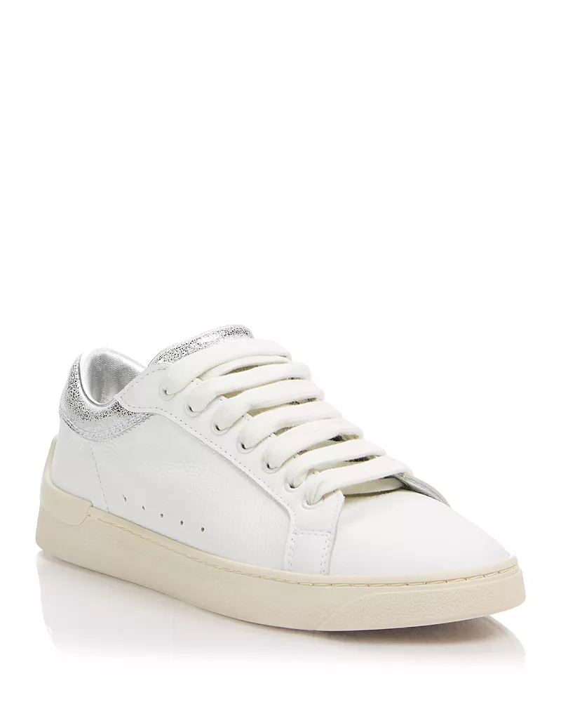 Alexander McQueen Women's Axle 90 Leather Low Top Sneakers