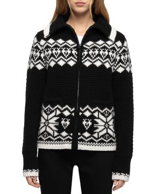 Wool & Cashmere Gildas LC Friezes Zippered Coat