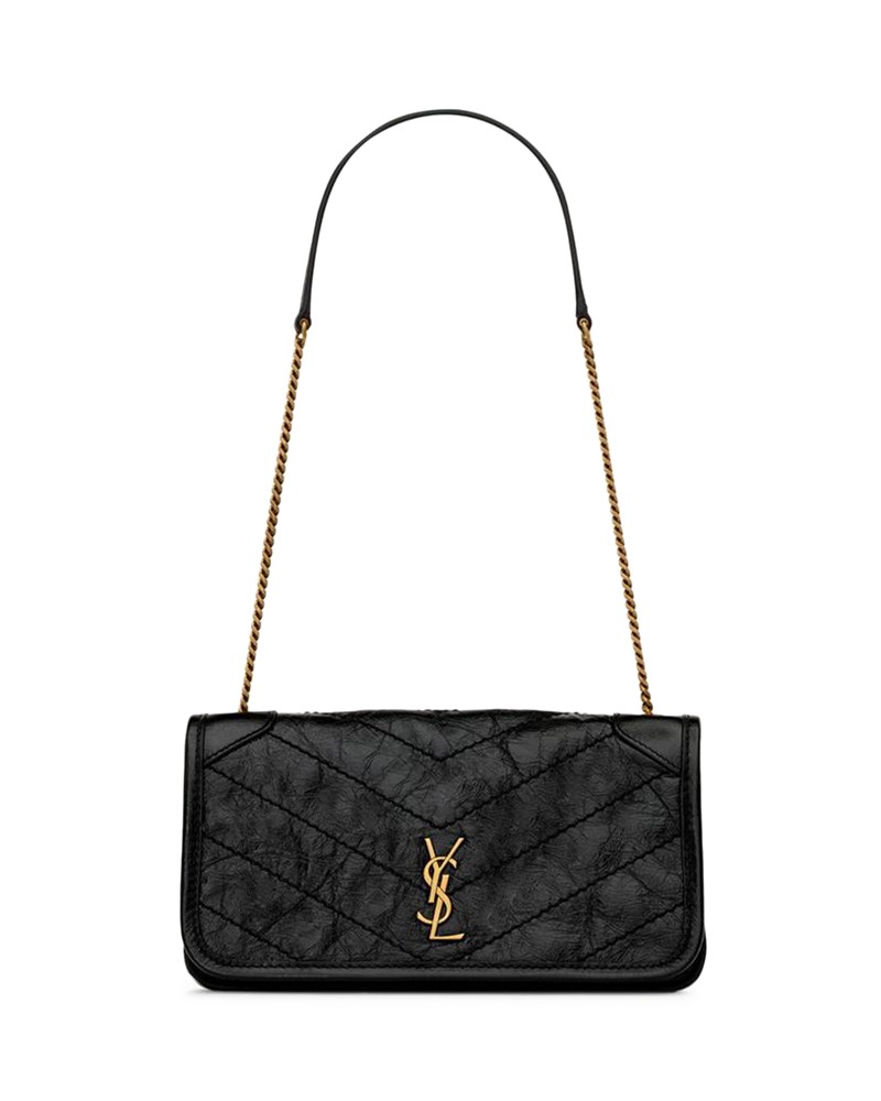 SAINT LAURENT Niki Chain Pouch in Vintage-like Leather by Bloomingdale's