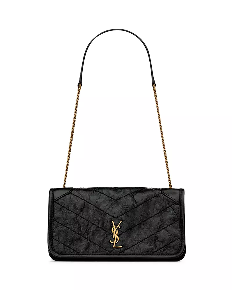 Saint Laurent Niki Chain Pouch in Vintage-like Leather