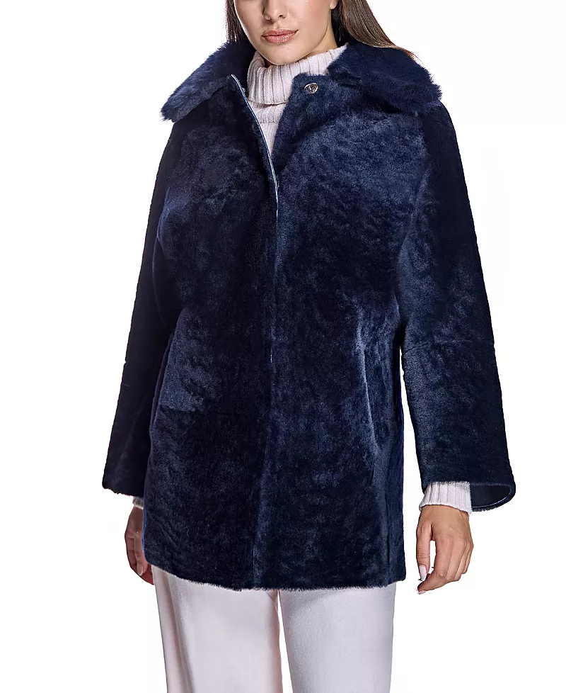 Maximilian Shearling Lamb Jacket with Toscana Collar