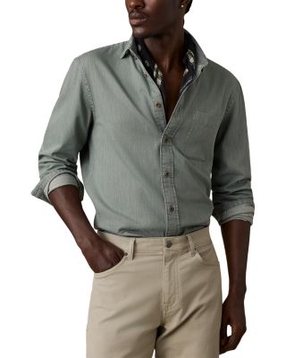Patina Chambray Classic Button Down Shirt
