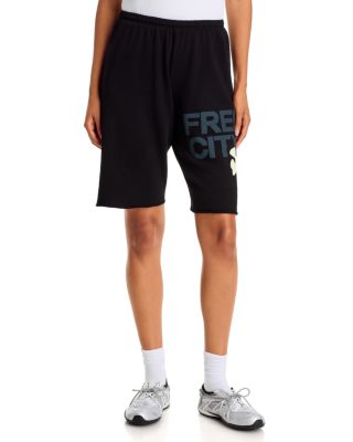 Cutoff Cotton Sweatshorts