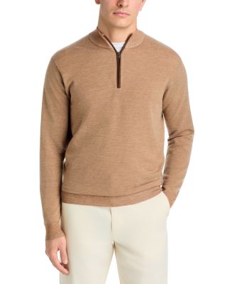 Blair Birdseye Quarter Zip Sweater