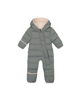 Unisex Cloud Car Seat Fleece-Lined One Piece Snowsuit - Baby