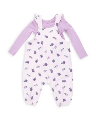 Girls' Violetta Bodysuit & Ruffled Overalls Set - Baby