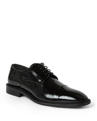 Men's Vasco Patent Leather Cap Toe Derby Shoes