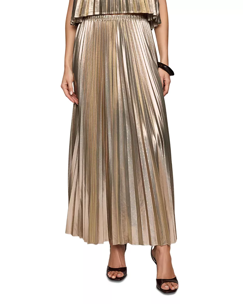 Z Supply Starlit Soiree Pleated Maxi Skirt