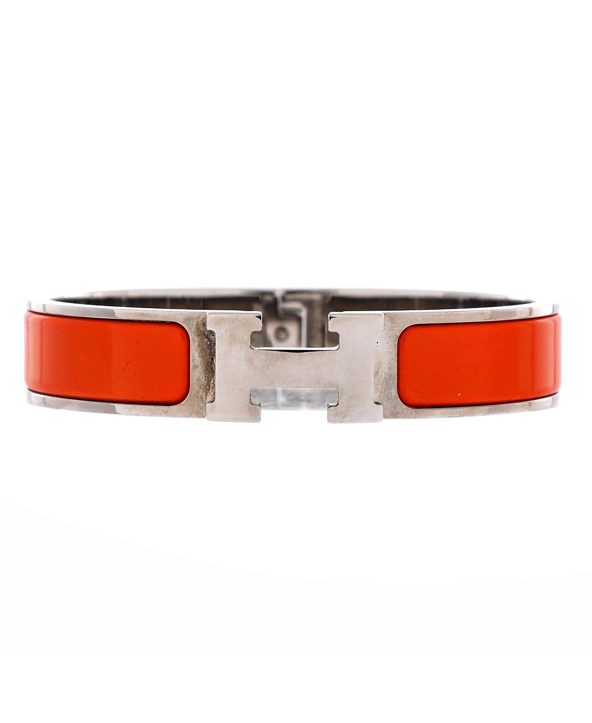 Pre-Owned HERMES Narrow Clic H Bracelet