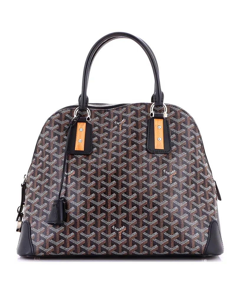 Pre-Owned Goyard Pm Vendome Bag Coated Canvas