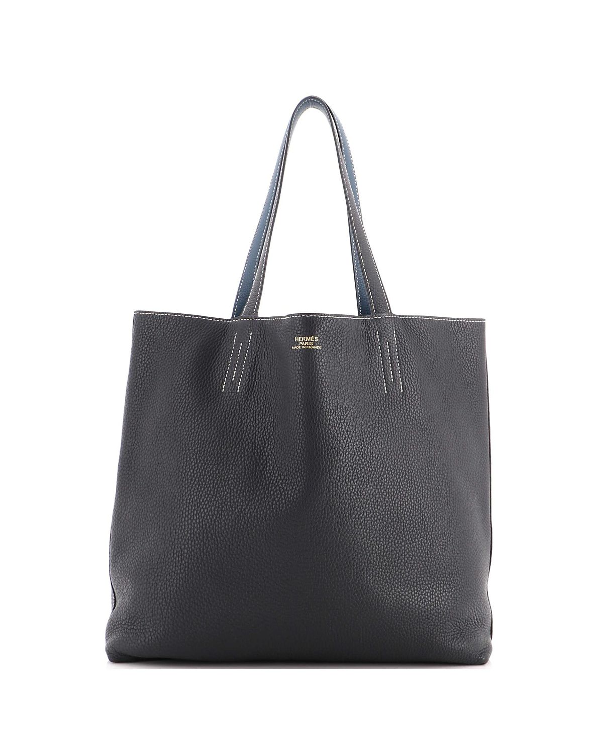 Pre-Owned HERMES 45 Double Sens Tote Clemence