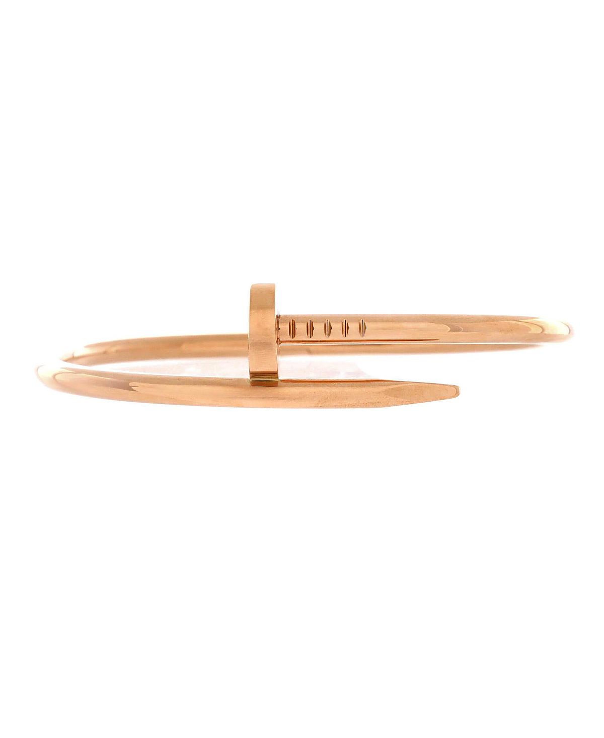 Pre-Owned Cartier Classic Juste un Clou Bracelet 18K Rose Gold