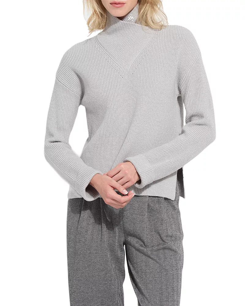 Lysse Zamira Cozy Rib Turtleneck Sweater