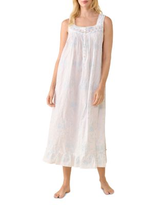 Eileen West Embroidered Cotton Lawn Ballet Nightgown